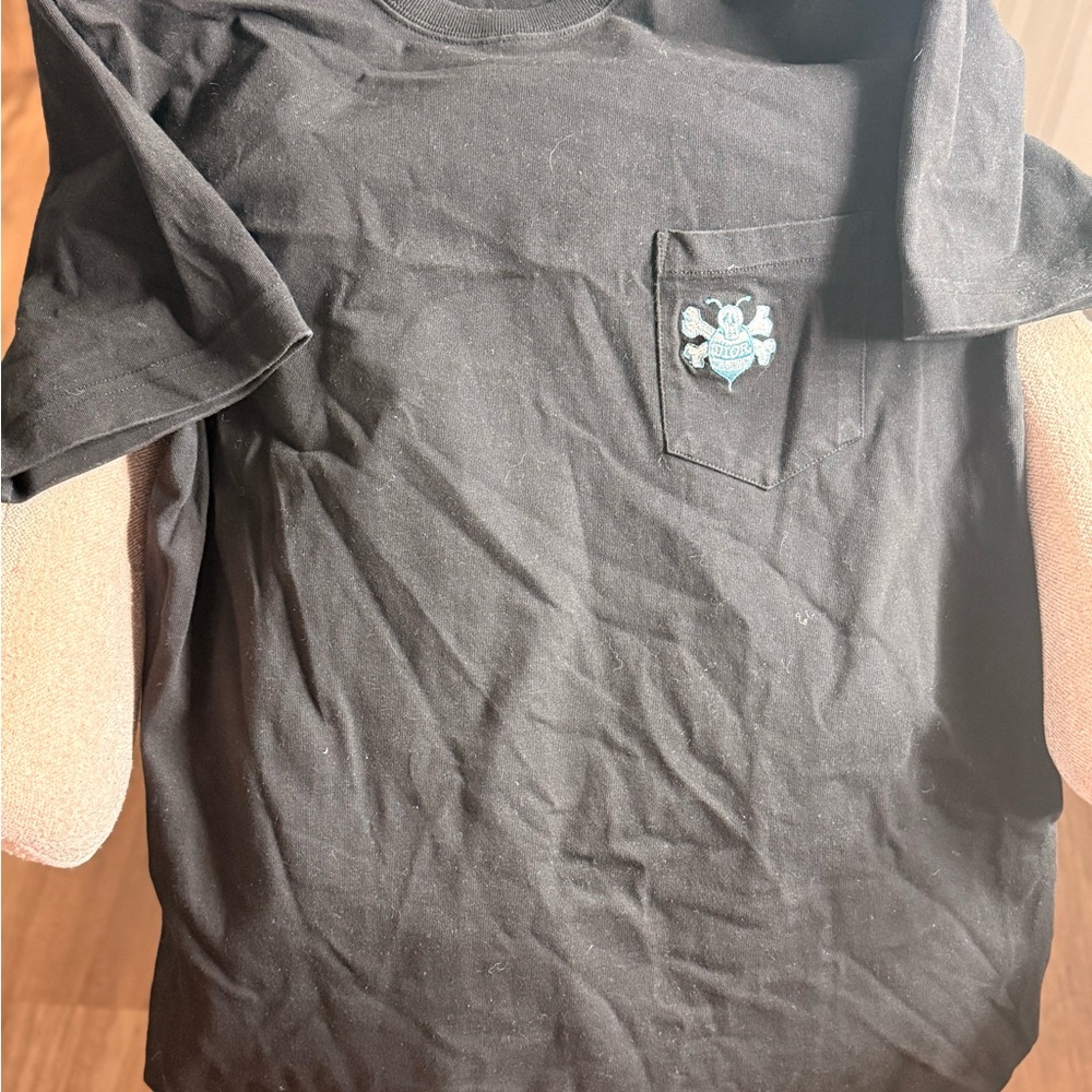 Dior Black T-Shirt with Pocket Logo